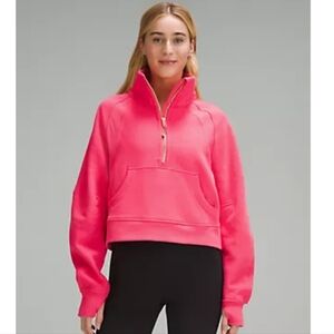 Lululemon scuba oversized funnel-neck half zip XS/S